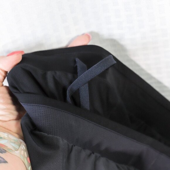 Fabletics blue panty attached stretch running shorts no size tag - Picture 8 of 8